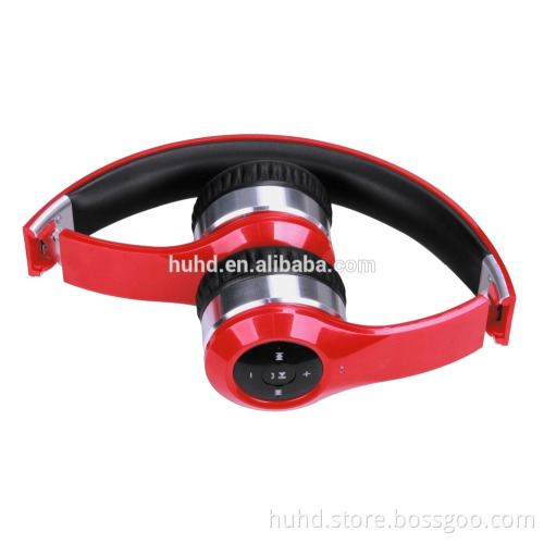 Stereo Bluetooth Wireless foldable headband travelling headphones with mic easy carry